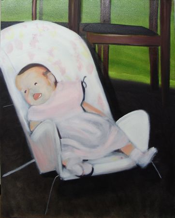 Bouncing Baby Painting