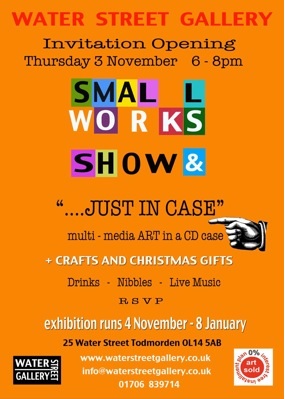 Small Works Exhibition Flyer